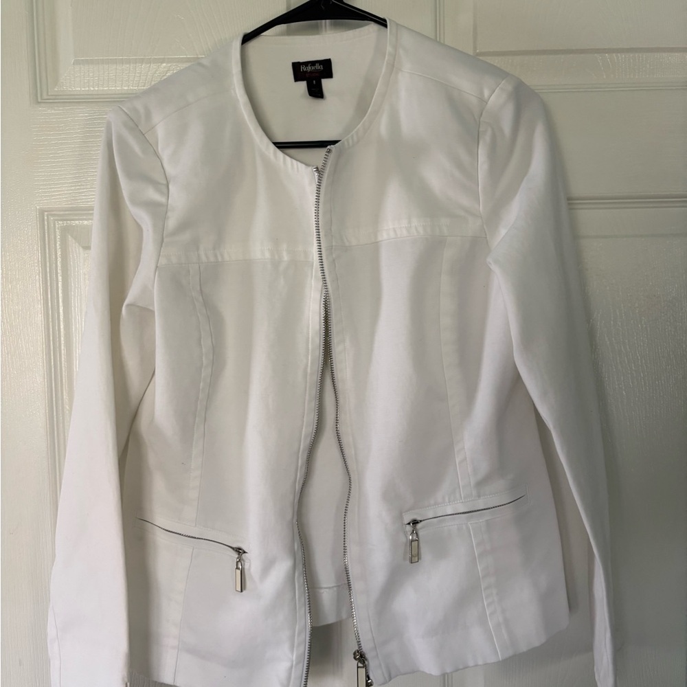 Rafaella White Women's Blazer